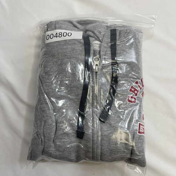 Ohio State Buckeyes NCAA Football Foundation Hoodie Sweatshirt Men's XL Gray Red - Picture 11 of 11